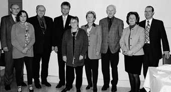 Ralf Hillenberg (SPD), Annelies Herrmann (CDU), Heidemarie Lüth (PDS), Jutta Müller (SPD), Bernd Reuter (SPD) und Hubert Deittert (CDU/CSU) bei einer Sitzung des Petitionsausschusses des Bundestages.