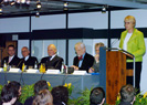 Bild: Begrüßung der IPP-Stipendiaten durch Bundestagsvizepräsidentin Susanne Kastner (SPD).