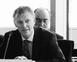 Zu Gast im Europaausschuss: Sloweniens Europaminister Janez Potocnik.