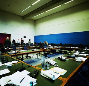 Sitzungssaal der PDS-Fraktion.