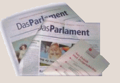 Die Onlineausgabe von Das Parlament