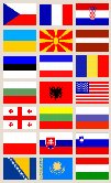 Flaggen der IPS-Teilnemerländer