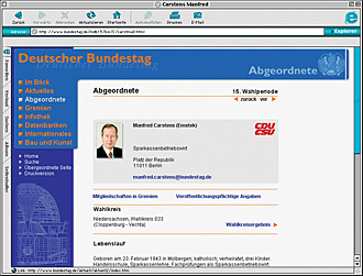 Deutscher Bundestag online