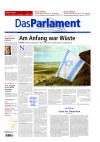 Wochenzeitung "Das Parlament" 60 Jahre Israel