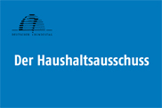 Cover Infoflyer: Der Haushaltsausschuss des Deutschen Bundestages