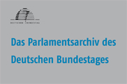 Flyer: Das Parlamentsarchiv des Deutschen Bundestages