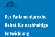 Infoflyer: Der Parlamentarische Beirat für nachhaltige Entwicklung