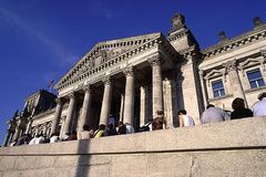Westportal des Reichstagsgebudes