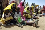 Flchtlingslager im Sd-Sudan