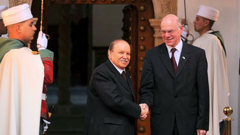 Abdelaziz Bouteflika und Norbert Lammert