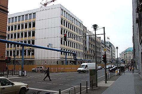 Stand der Umbauarbeiten am 3. Februar 2009
