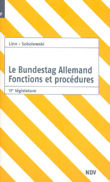 Le Bundestag Allemand Fonctions et procédures