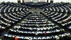 The plenary of the European Parliament in Strasbourg