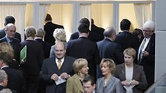 Les députés élisent le Bureau du Bundestag allemand.
