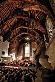 The concert in Westminster Hall