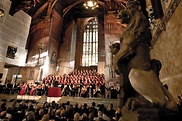 The concert in Westminster Hall