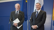 Präsidenten Lammert und Edelstein
