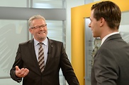 Alois Gerig (CDU/CSU) im Studio des Parlamentsfernsehens