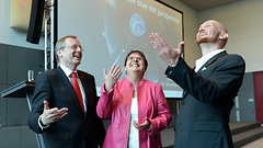 Jan Wörner, Patricia Lips, Alexander Gerst