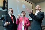 Jan Wörner,Patricia Lips, Alexander Gerst