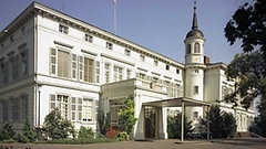 Das Palais Schaumburg in Bonn war in den fünfziger und sechziger Jahren Sitz des Bundeskanzleramtes.
