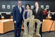 Ausschussvorsitzender Alois Gerig, BDL-Bundesvorsitzende Nina Sehnke, BDL-Bundesvorsitzender Sebastian Schaller