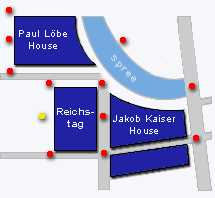 Site plan of the Parliament Quarter