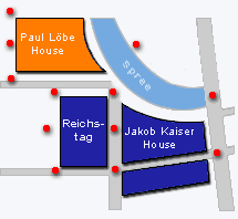 Site plan of the Parliament Quarter