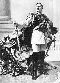 Gemälde: Kaiser Wilhelm II. 1890