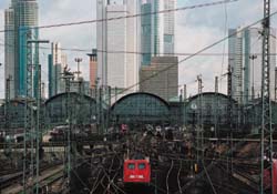 Bahnhof Frankfurt am Main.