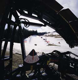 Skigebiet Götschen-Alm.