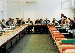 Sitzung des Haushaltsausschusses.
