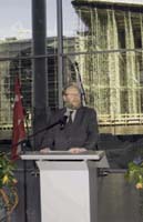 Wolfgang Thierse eröffnet die Nordischen Tage 2001.