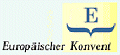 Logo des EU-Konvents mit Schrift, gelb