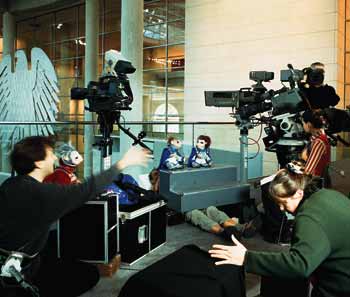 Das Reichstagsgebäude als Drehort.