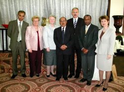 Gruppenfoto der Parlamentariergruppe Maghreb-Staaten