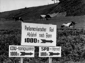 Orientierungshilfe anlässlich des Treffens des Parlamentarischen Rates am 1. September 1948 in Bonn