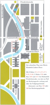 Wegbeschreibung zum Marie-Elisabeth-Lüders-Haus