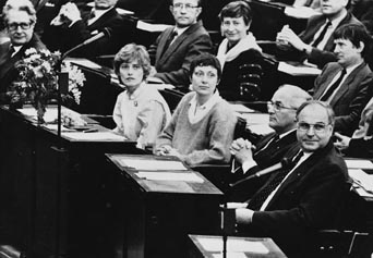 1983: Die Fraktion der Grünen im Deutschen Bundestag