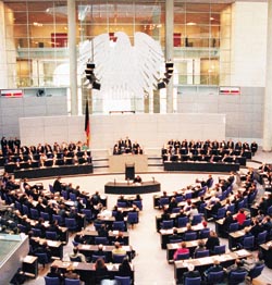 Plenarsitzung in Berlin: Der Deutsche Bundestag spricht ein gewichtiges Wort bei der europäischen Gesetzgebung mit.