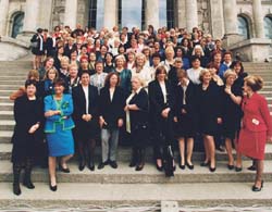 30,9 Prozent der Bundestagsabgeordneten sind Frauen.