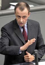 "Der 'runde Tisch' steht im Bundestag" Friedrich Merz, CDU/CSU.