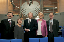 Das neue Bundestagspräsidium