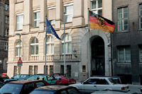 Gesetzentwürfe entstehen meist in den Ministerien, - wie hier im Bundesministerium für Gesundheit und Soziale Sicherung in Berlin