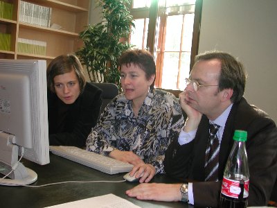 Thomas Rachel, CDU/CSU während der Online-Konferenz am 10.11.2004