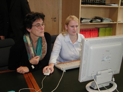 Ulrike Riedel, BÜNDNIS 90/DIE GRÜNEN während der Online-Konferenz am 10.11.2004