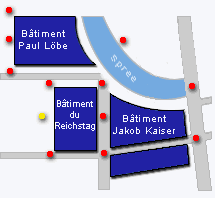 Plan du quartier parlementaire