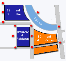 Plan du quartier parlementaire