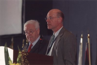 Senator Robert del Picchia (links) und Vizepräsident Dr. Norbert Lammert