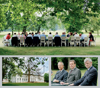 Kabinettsklausur in Neuhardenberg